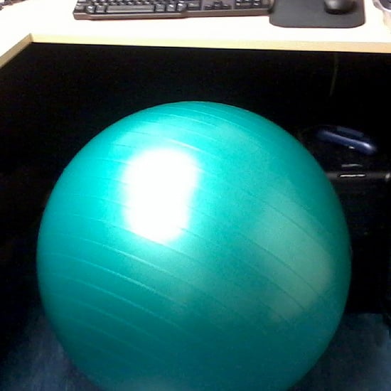 Health Benefits Of Sitting On An Exercise Ball Popsugar Fitness