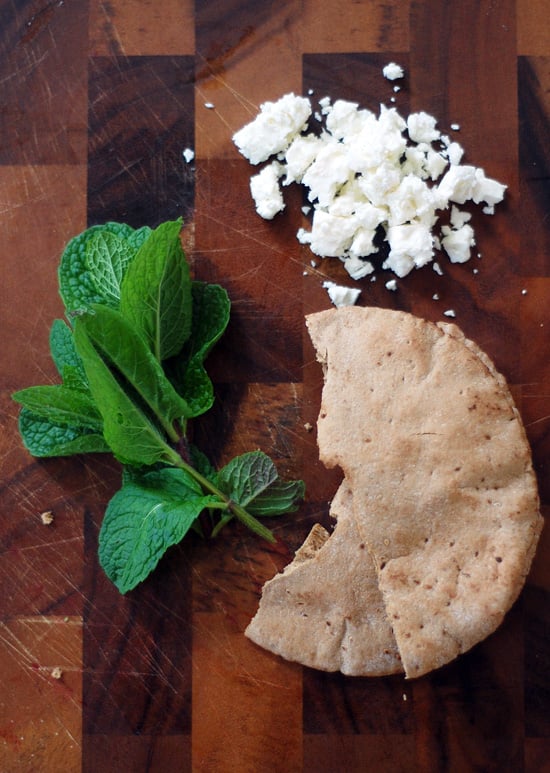 Pita Bread With Feta Cheese and Mint POPSUGAR Food