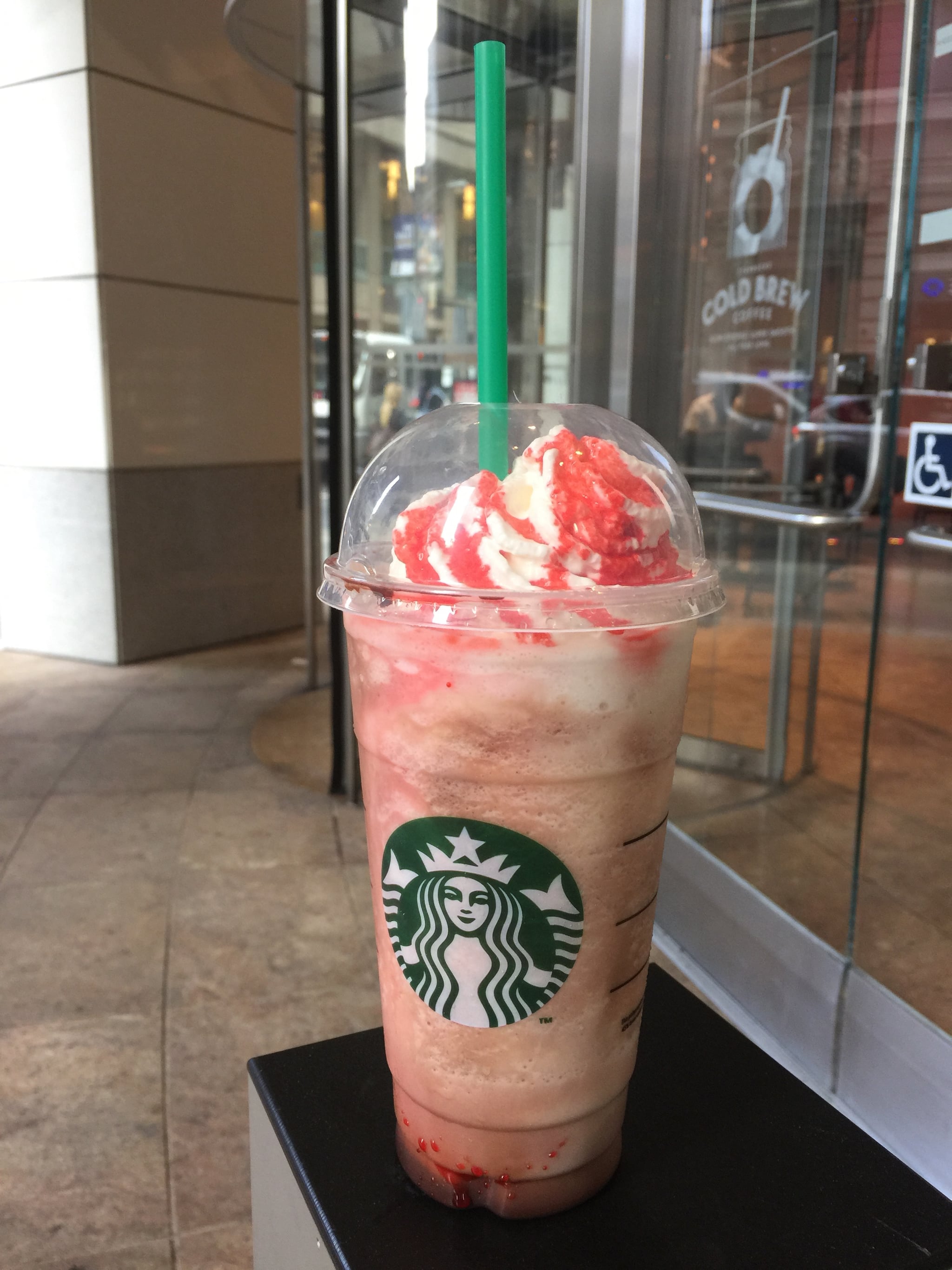 Starbucks Halloween Frappuccino 2015 POPSUGAR Food
