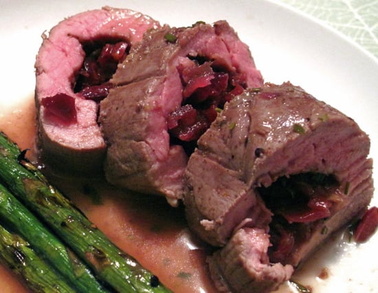 Joanne Weir's Recipe For Cherry and Onion Stuffed Pork Tenderloin ...