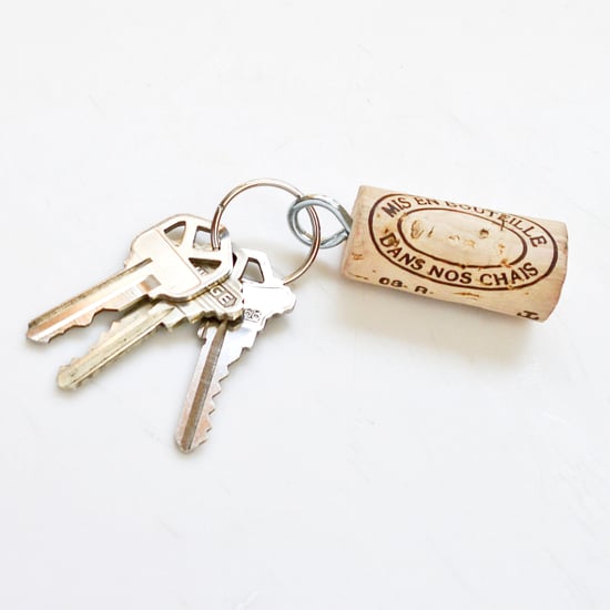 DIY WineCork Keychain POPSUGAR Smart Living