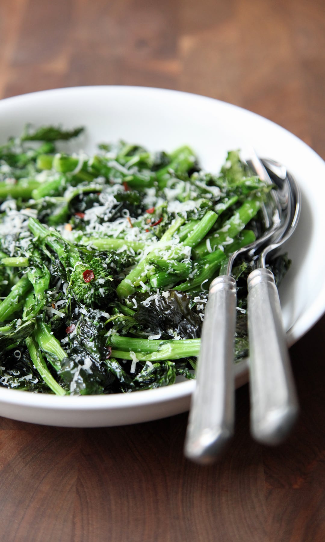 Roasted Broccoli Rabe With Lemon and Parmesan | POPSUGAR Food