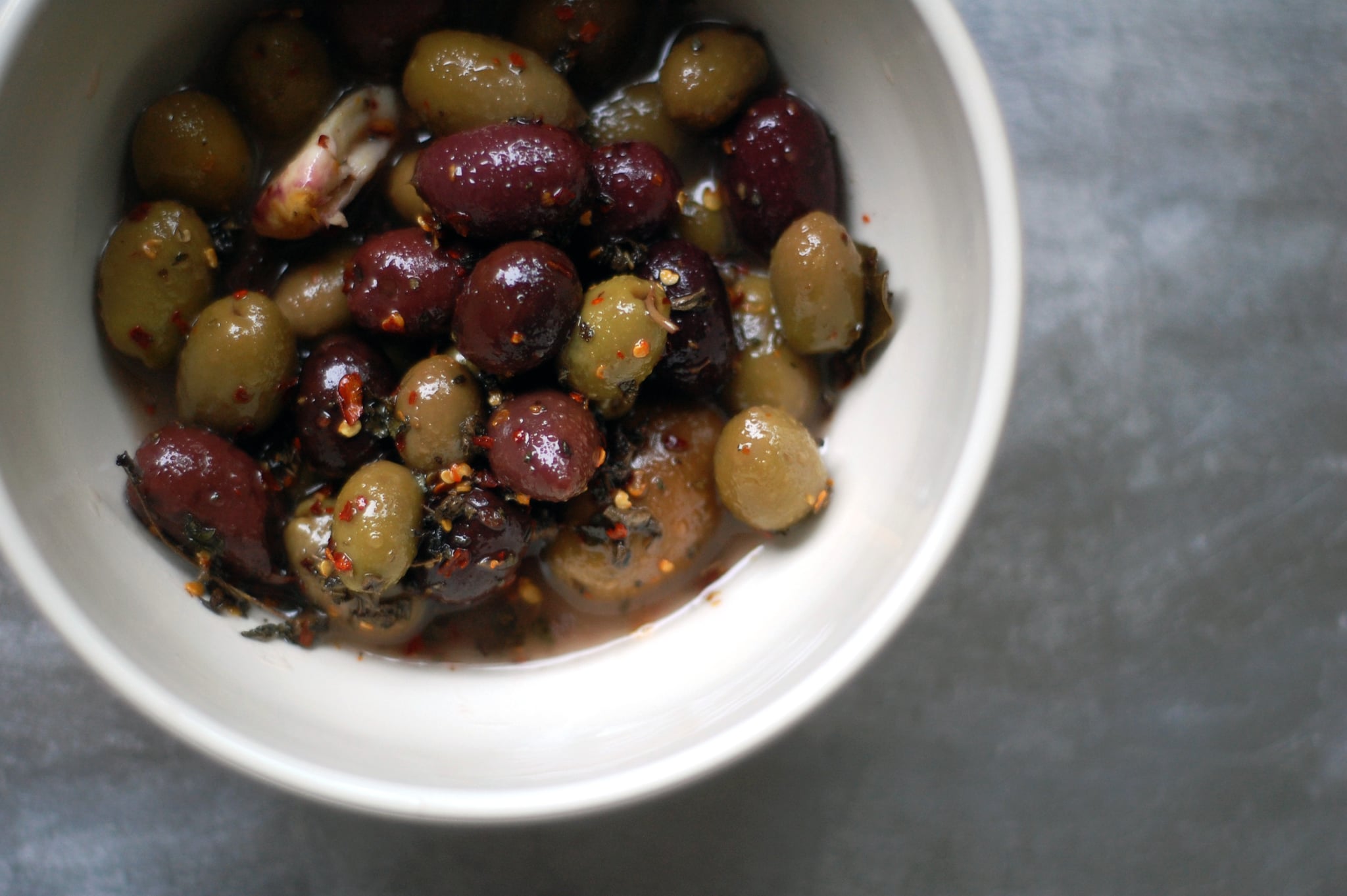 Marinated Olives Appetizer Recipe POPSUGAR Food