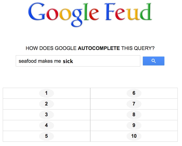 Google Feud Game | POPSUGAR Tech