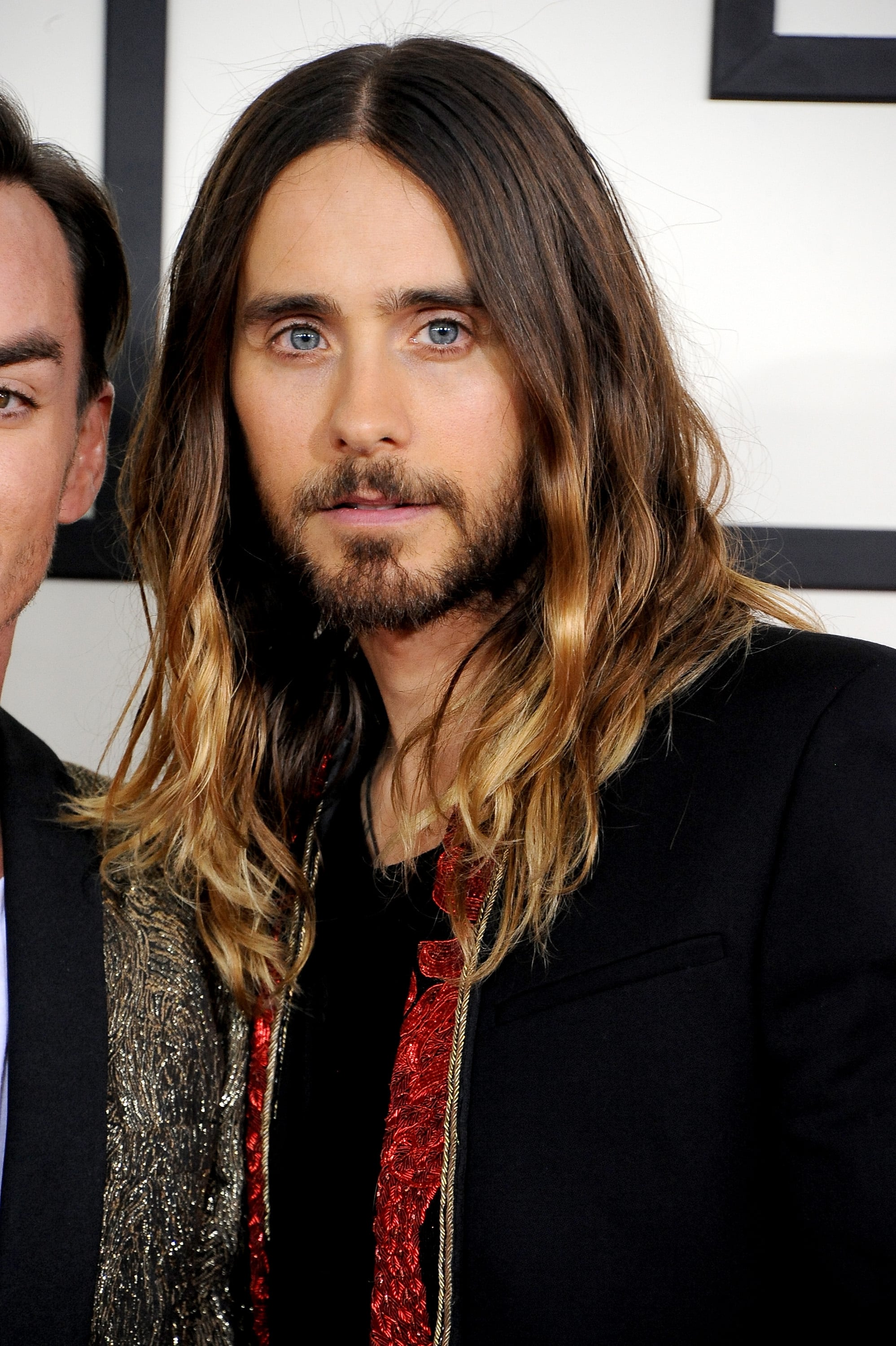 Jared Leto's Hair and Makeup at the Grammys 2014 POPSUGAR Beauty