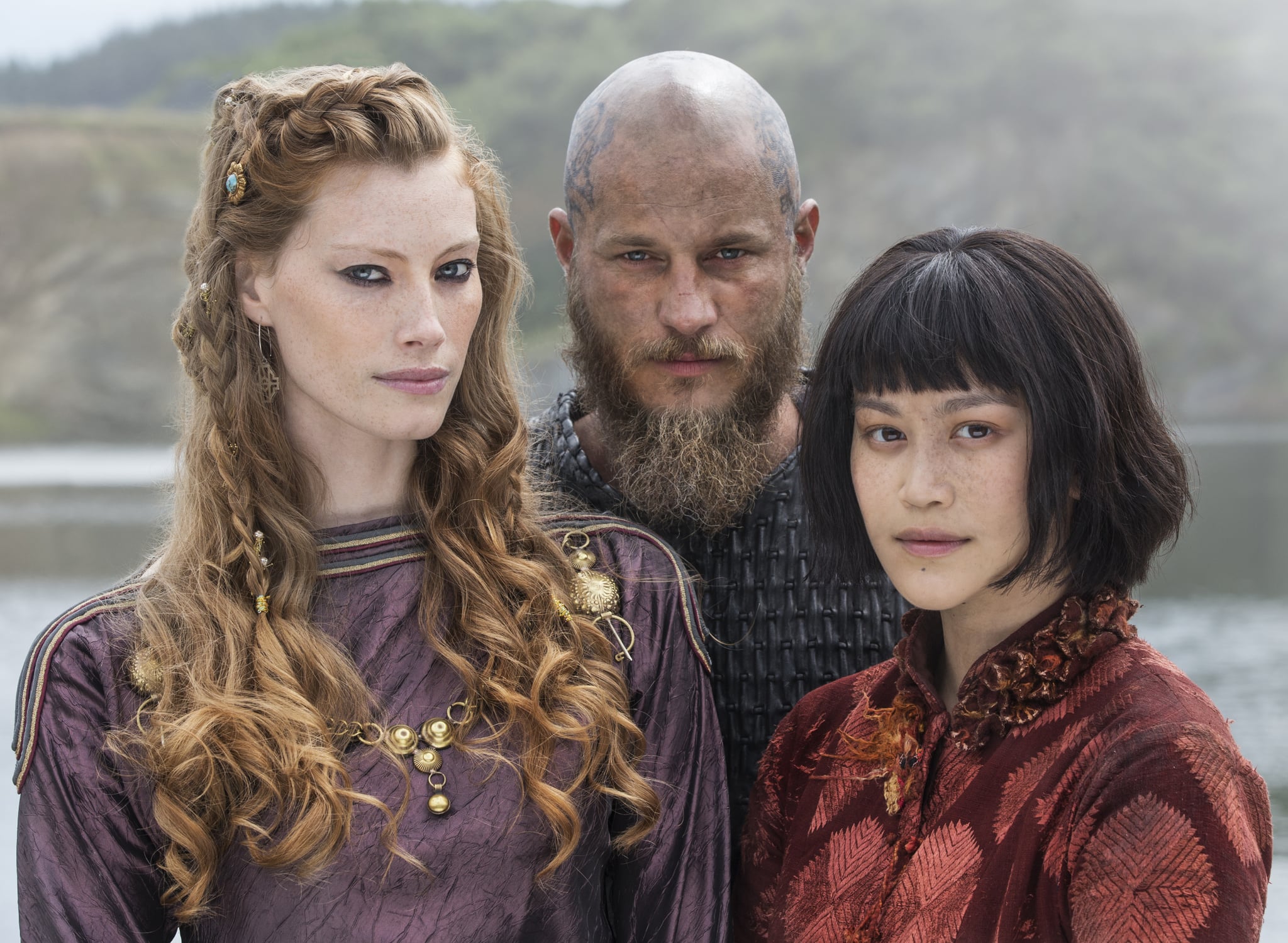 Yidu and Ragnar Picture on Vikings POPSUGAR Entertainment
