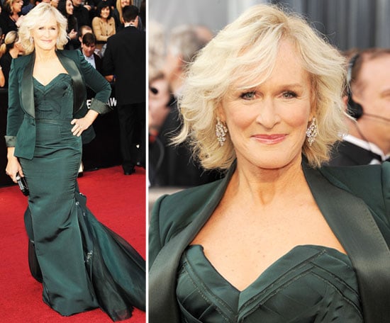 Glenn Close at Oscars 2012 | POPSUGAR Fashion