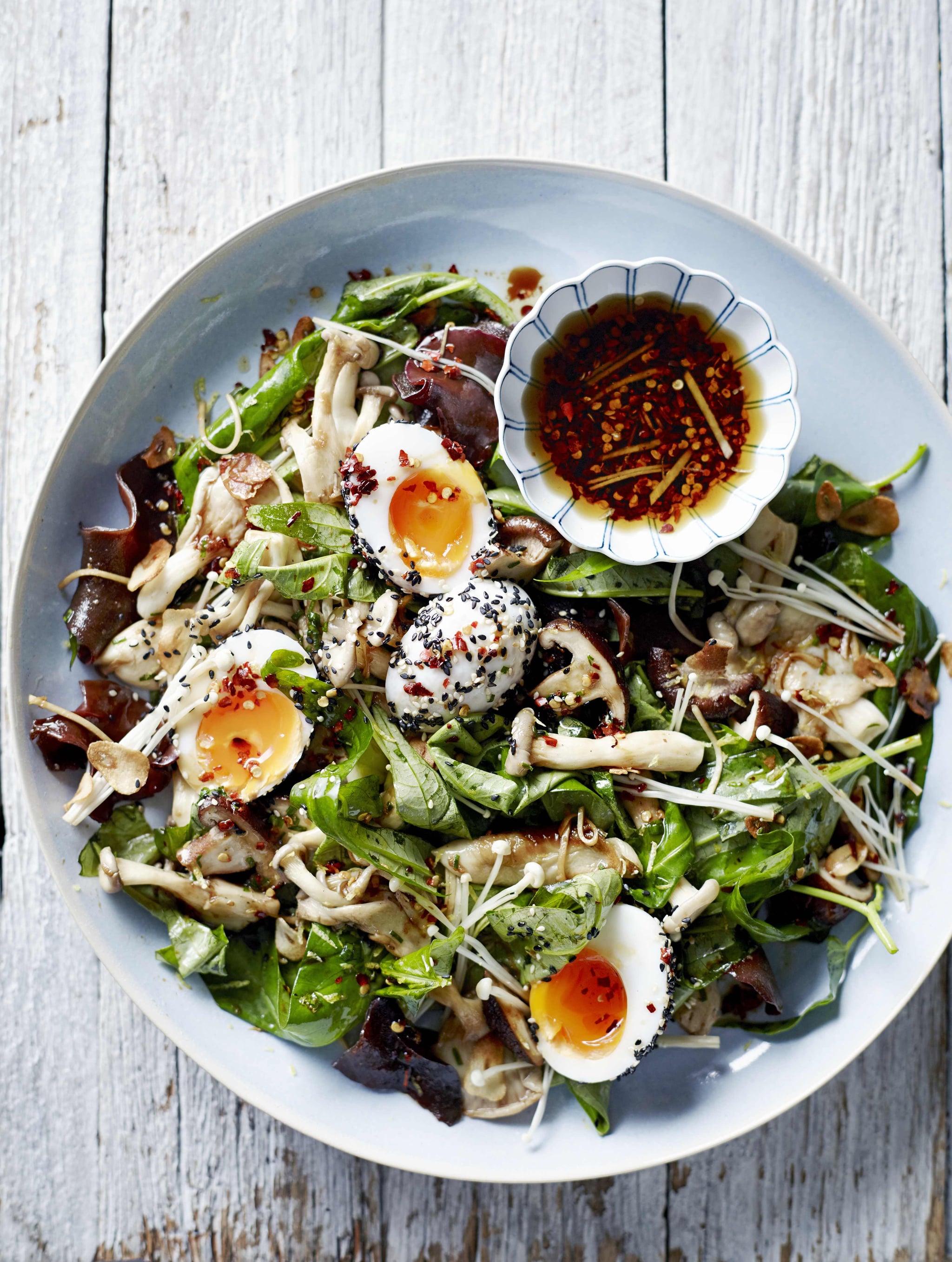 Paleo Asian Mushroom Salad POPSUGAR Fitness Australia