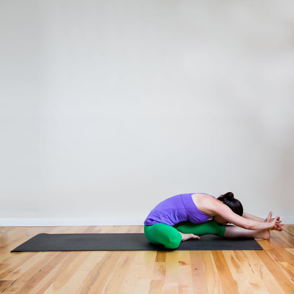 How to Do Head to Knee Pose | POPSUGAR Fitness
