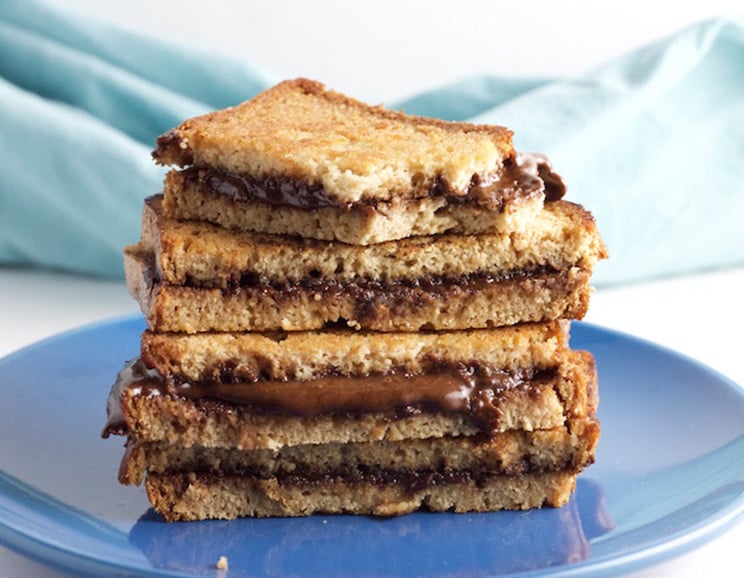 Paleo Grilled Nutella Sandwich Recipe POPSUGAR Fitness