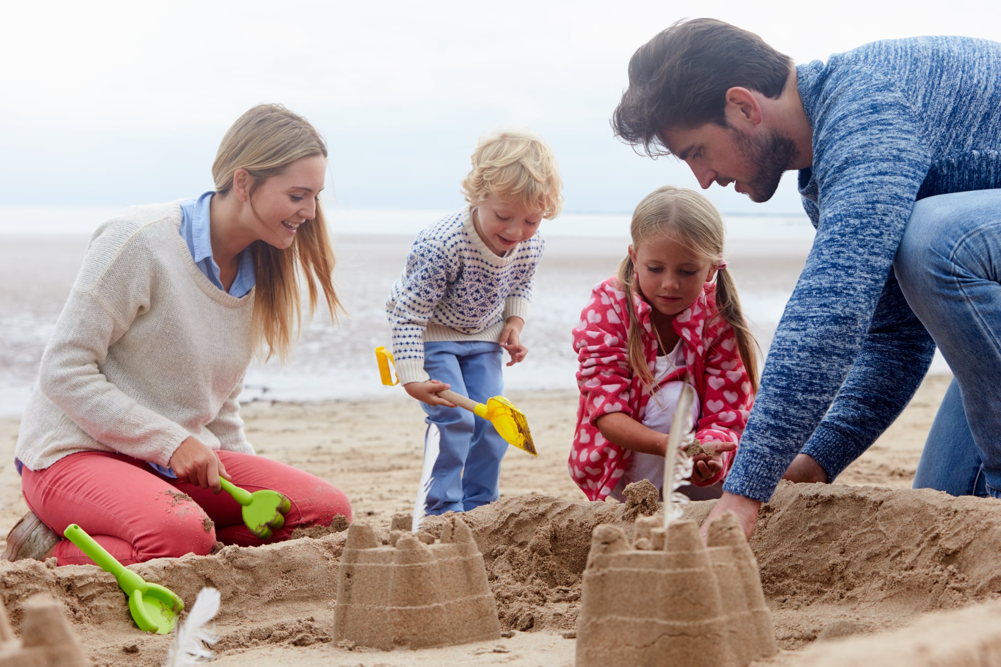 How to Build a Sandcastle POPSUGAR Family