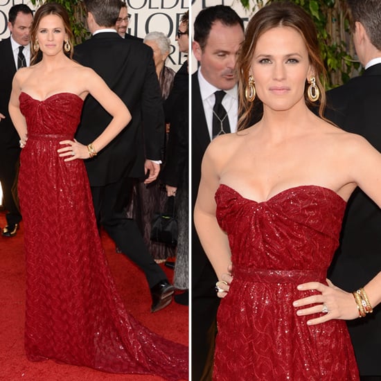 Jennifer Garner | Golden Globes Red Carpet Fashion 2013 | POPSUGAR Fashion