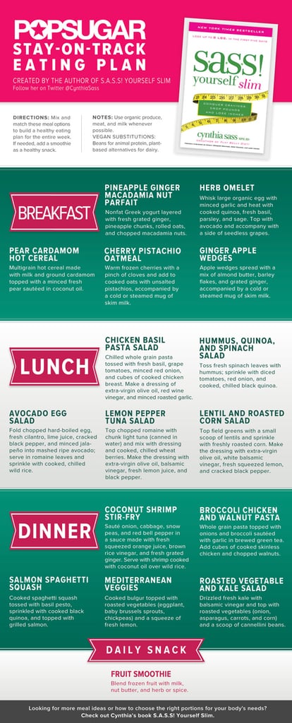 healthy diet plan to stay fit