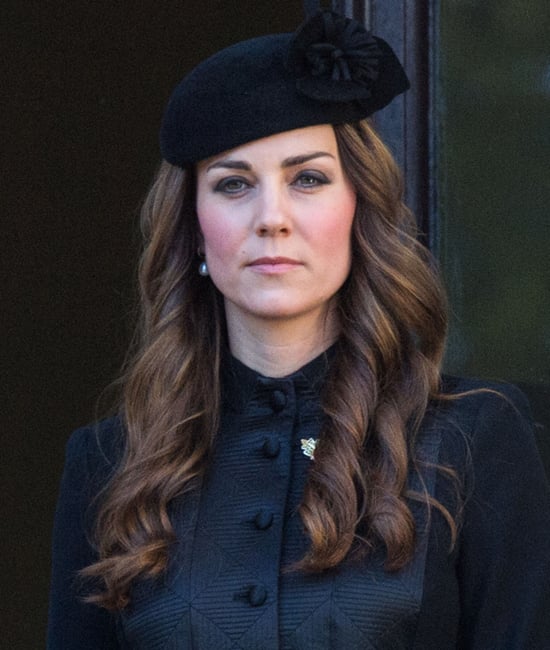 Kate Middleton S Hair On Remembrance Sunday 2013 Popsugar Beauty