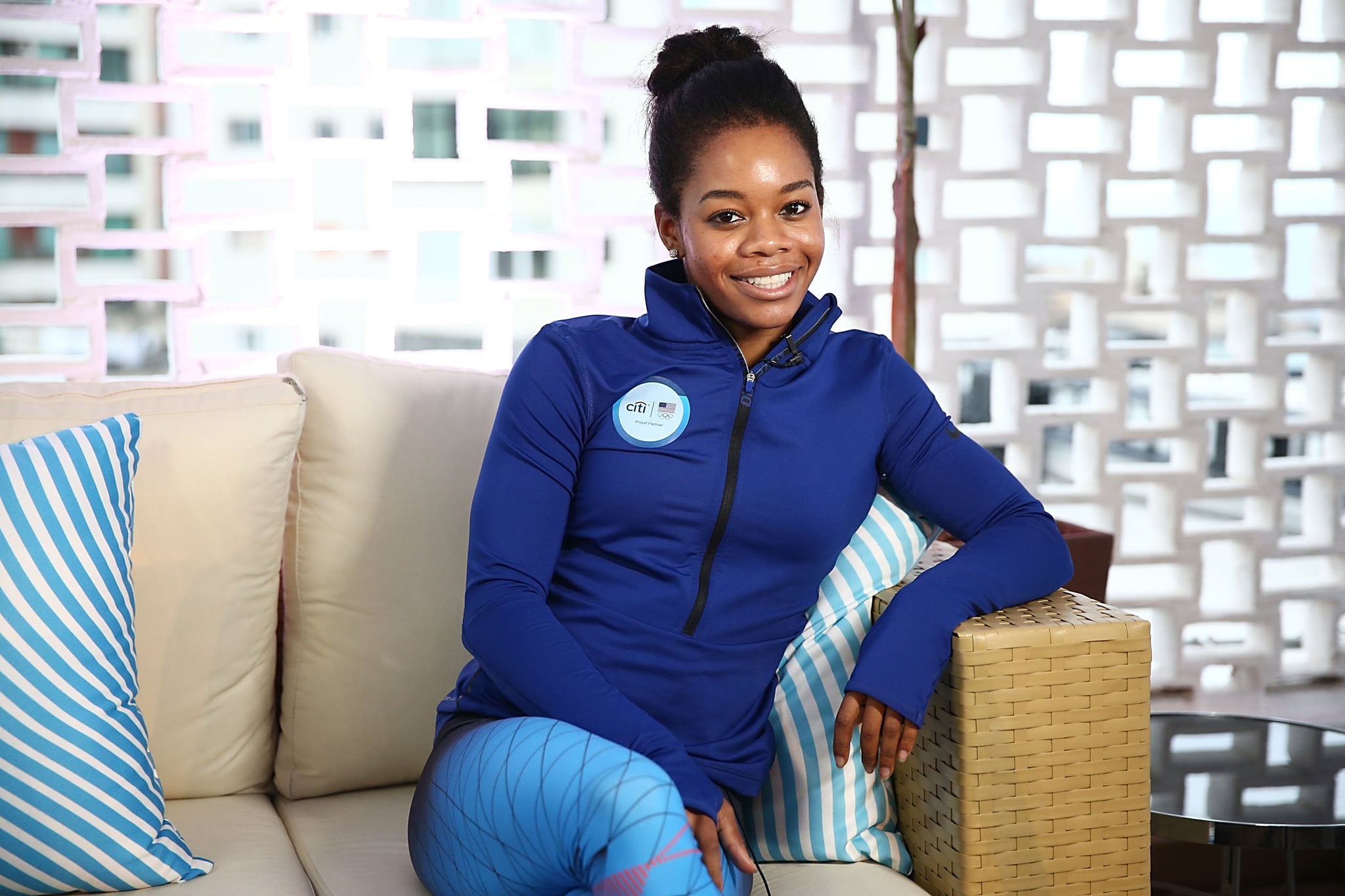 Gabby Douglas Interview From 2016 Olympics | POPSUGAR Celebrity