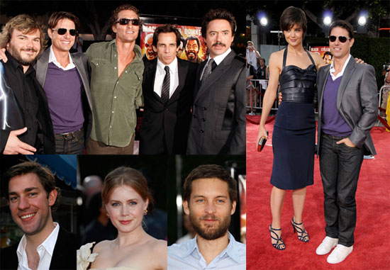Red Carpet Photos from Tropic Thunder Premiere Including Katie Holmes ...
