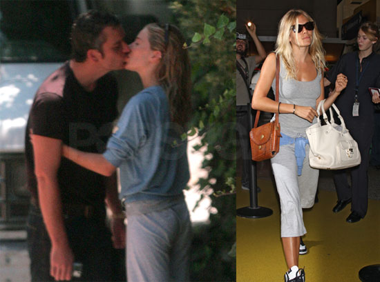 Photos of Balthazar Getty kissing Sienna Miller at LAX | POPSUGAR Celebrity