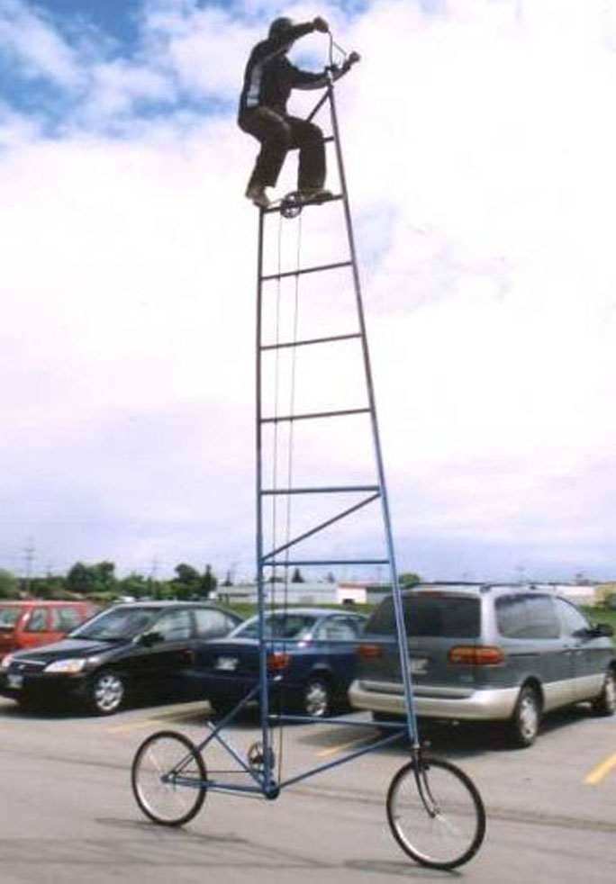 Towering Tall Bikes POPSUGAR Fitness